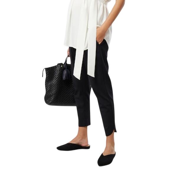 Madewell Pants - Madewell Sleek Black Everywear Ponte Pants Size S
